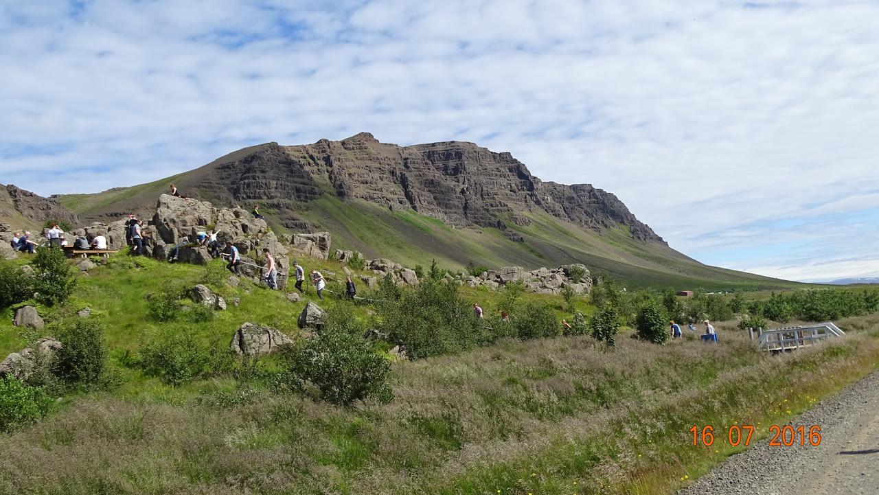 Maison d'hôtes Mithjanes Reykholahrepp à Reykholar Extérieur photo